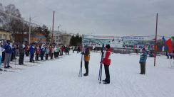 Красноярские динамовцы отметили 23 февраля лыжным масстартом