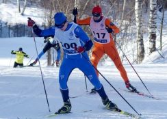 Выступления красноярских динамовцев в лыжных гонках
