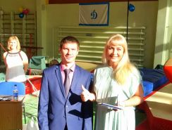Красноярские динамовцы отметили Всероссийский день гимнастики