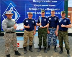 Красноярские динамовцы абсолютные чемпионы по стрельбе из боевого оружия