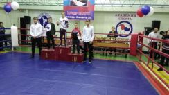 Выступление юных динамовцев на турнире по кикбоксингу