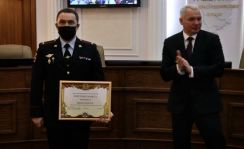 Вручение ведомственных наград МВД России