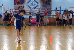 Детский спортивный праздник Красноярского «Динамо»