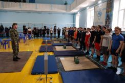 Соревнования по гиревому спорту среди сотрудников ГУФСИН России по Красноярскому краю
