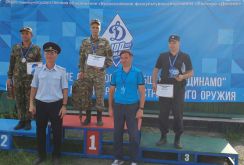 Красноярские динамовцы серебряные призеры в стрельбе из боевого оружия
