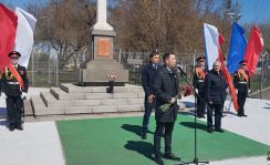 Руководство Красноярского «Динамо» почтили память воинов-спортсменов