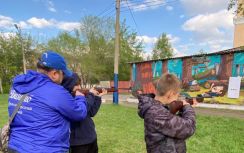 При поддержке Красноярского «Динамо» состоялась Военно-спортивная игра «Патриот»!