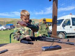 При поддержке Красноярского «Динамо» состоялась Военно-спортивная игра «Патриот»!