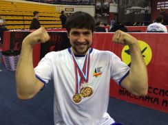 Красноярский динамовец Чемпион России по армспорту