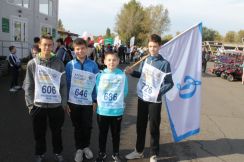 Красноярские динамовцы приняли участие в спортивной акции «Кросс Нации»
