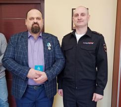 Вручение динамовских наград сотрудникам Красноярского «Динамо»