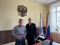 Торжественное вручение медали «100 лет Обществу «Динамо»