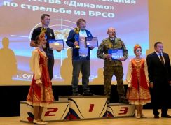 Красноярские динамовцы - серебряные призеры в стрельбе из автомата Калашникова 