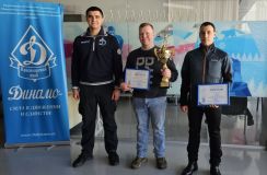 Соревнования Красноярского «Динамо» по служебному двоеборью