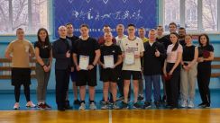 Соревнования по настольному теннису среди сотрудников Сибирской электронной таможни