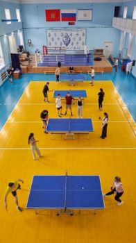 Соревнования по настольному теннису среди сотрудников Сибирской электронной таможни