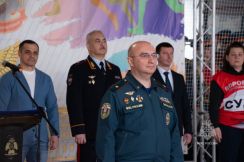 Заместитель председателя Красноярского «Динамо» Устюгов Е.Р. принял участие в открытии спартакиады МЧС России среди высших образовательных организаций
