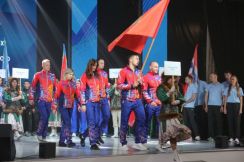 Первый заместитель председателя Красноярского «Динамо» Роман Черняев принял участие в торжественном открытии Спартакиады МЧС России среди территориальных органов МЧС России Сибирского федерального округа