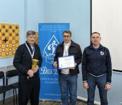 Итоги динамовских соревнований по шахматам среди ветеранов