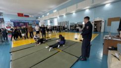 При содействии Красноярского «Динамо» прошла проверка по физической подготовке сотрудников СибЛУ МВД России
