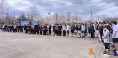 Первый заместитель председателя Красноярского «Динамо» принял участие в открытии Спартакиады среди молодежи допризывного возраста в Октябрьском районе города Красноярска