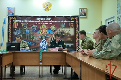 Заместители председателя Красноярского «Динамо» приняли участие в открытии чемпионата Сибирского ордена Жукова округа войск национальной гвардии Российской Федерации по летнему офицерскому троеборью