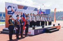 Руководство Красноярского «Динамо» приняло участие в торжественной церемонии открытия юбилейного кубка ФК «Тотем»
