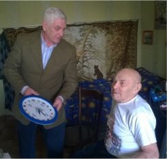 Красноярск: поздравление ветерана «Динамо»